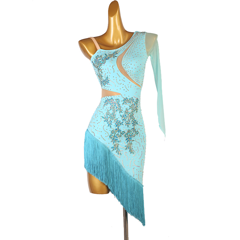 드레스 스카이블루 색상 이미지-S114L2